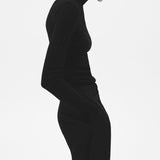 Mango t-shirt perse in black