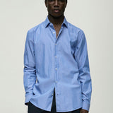 Mango shirt sebas in celestial