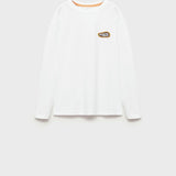 Mango t-shirt stone in off white