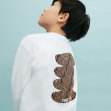 Mango t-shirt stone in off white