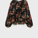 Mango blouse savage in black