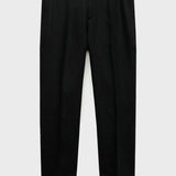 Mango trousers magali in black