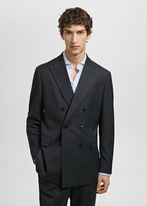 Mango blazer monaco in navy