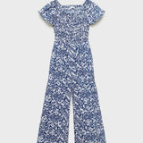 Mango jumpsuit begur in navy