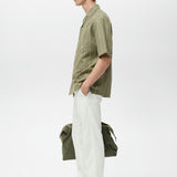 Mango shirt essauira in green