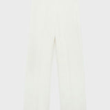 Mango trousers iguana in off white