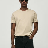 Mango t-shirt cherlo in beige