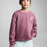 Mango sweatshirt rstripes in pink