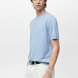 Mango t-shirt arraona in celestial