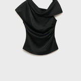 Mango blouse sandrix in black