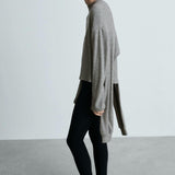 Mango sweatshirt capito in grey