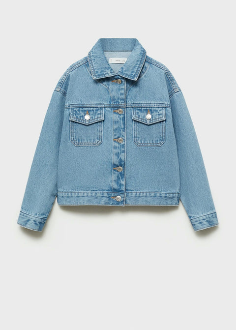 Mango jacket alice in medium denim