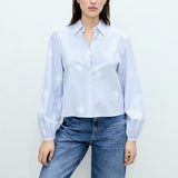 Mango shirt paloma in celestial