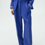 Mango trousers palma in carpet