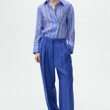 Mango trousers palma in carpet