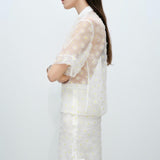 Mango shirt dacy in off white