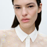 Mango shirt dacy in off white