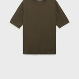 Mango t-shirt paule in brown