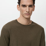 Mango t-shirt paule in brown