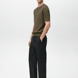 Mango t-shirt paule in brown