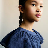 Mango dress caleta in navy