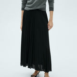 Mango skirt caldera in black