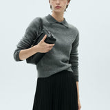 Mango skirt caldera in black