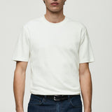 Mango t-shirt kimi in white