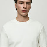 Mango t-shirt kimi in white