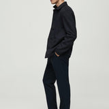 Mango sweatshirt creta in navy
