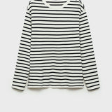 Mango t-shirt marinier in navy
