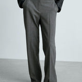 Mango trousers carlosw in grey