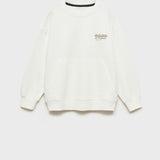 Mango sweatshirt elements in off white