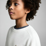 Mango sweatshirt elements in off white