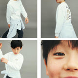Mango sweatshirt elements in off white