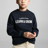 Mango sweatshirt learn in navy