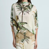 Mango skirt palmera in raw-unbleached