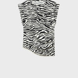 Mango t-shirt irma in black