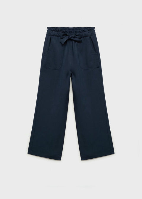 Mango trousers blanes in navy