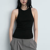 Mango top calipso in black