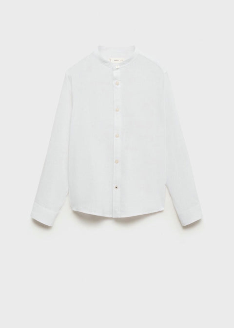 Mango shirt albert in white