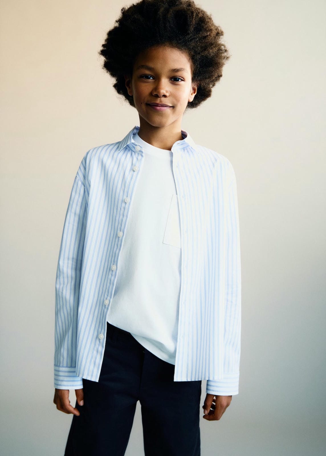 Mango shirt albert in celestial