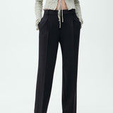 Mango trousers cesarv in navy