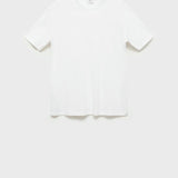 Mango t-shirt bellow in white