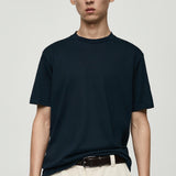 Mango t-shirt bellow in navy