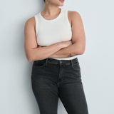 Mango jeans newisa in dark grey denim