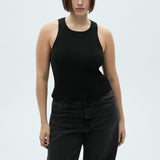 Mango jeans fiona in black denim