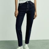 Mango jeans newmom in soft denim