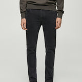 Mango jeans jan in black denim