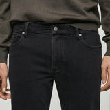 Mango jeans jan in black denim
